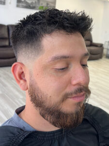 Fade haircut