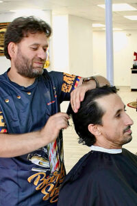Hairstyling for men